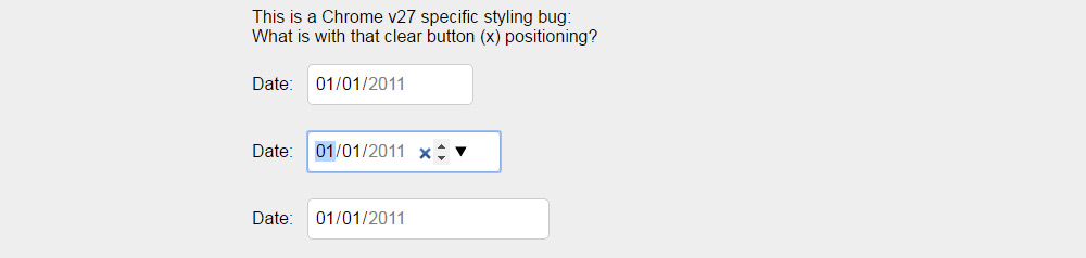 datetime input field