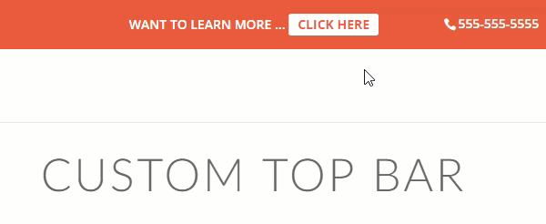 Customizing Divi’s Secondary Menu Bar with A Call to Action