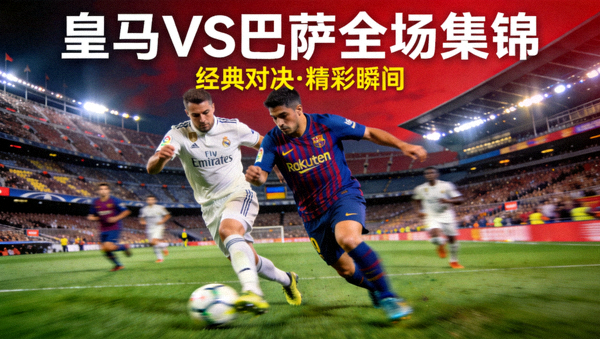 皇马对阵巴萨全场集锦视频封面